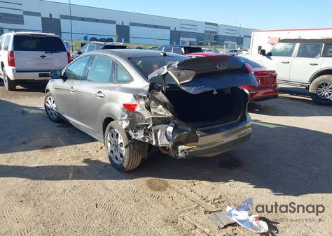 2012 Ford Focus Se from USA, damaged, VIN 1FAHP3F25CL378736